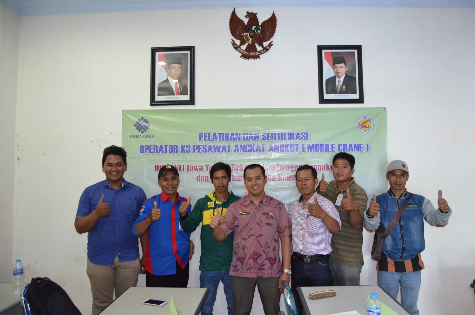 Pelatihan dan sertifikasi K3 di Tangerang