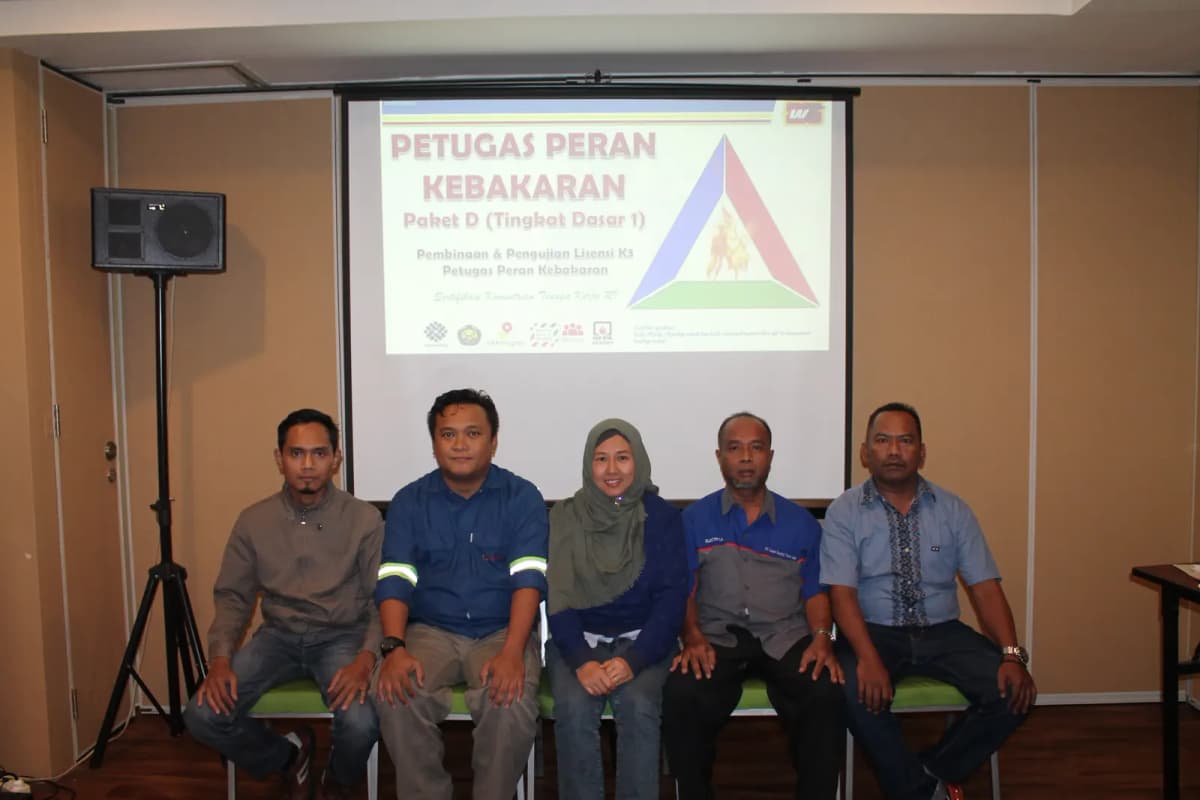 Dokumentasi pelatihan K3 kegiatan 2
