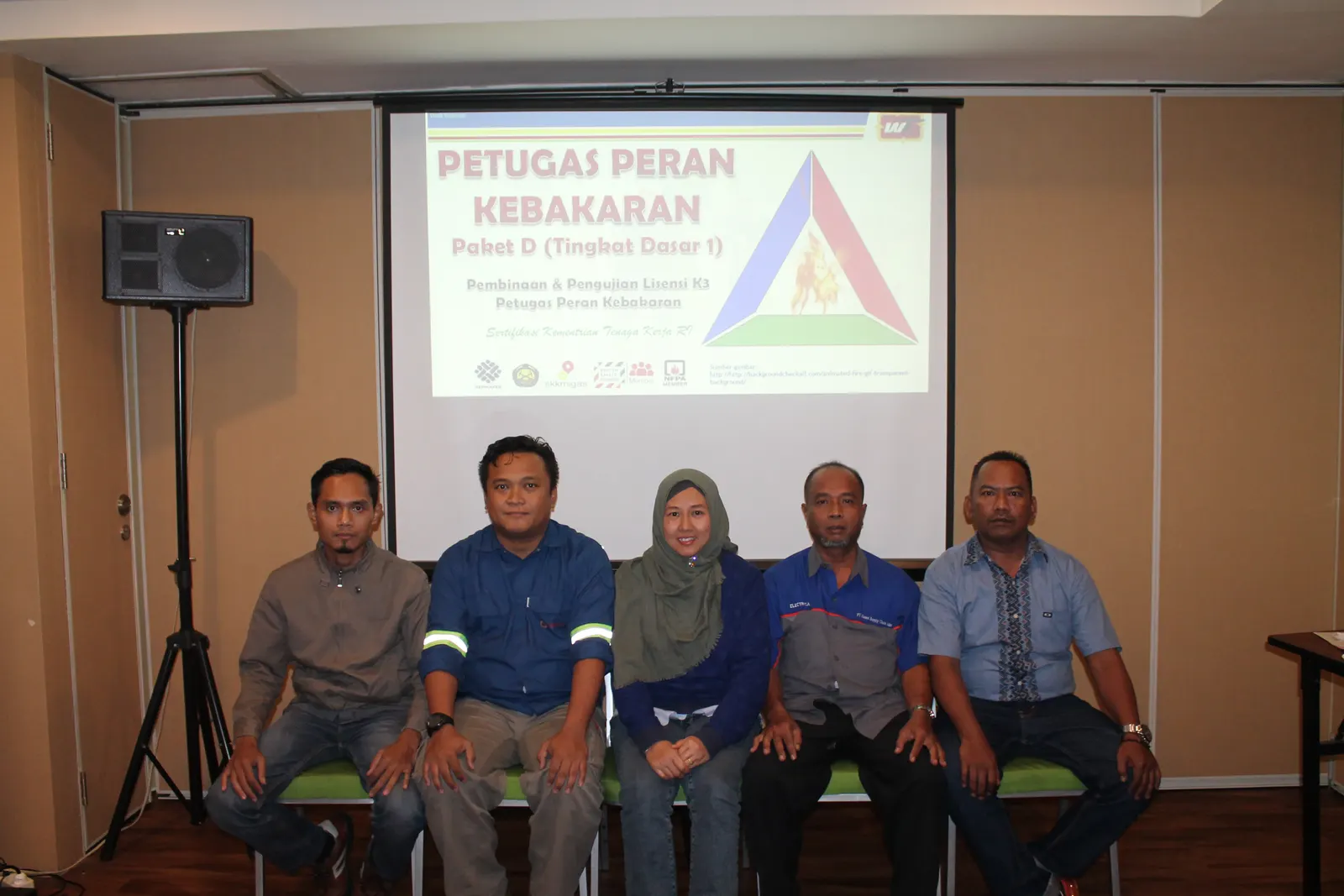 Dokumentasi pelatihan K3 kegiatan 2