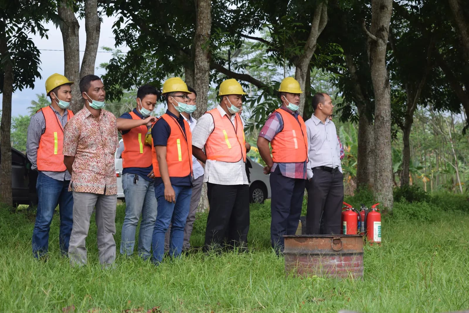 Dokumentasi pelatihan K3 kegiatan 6