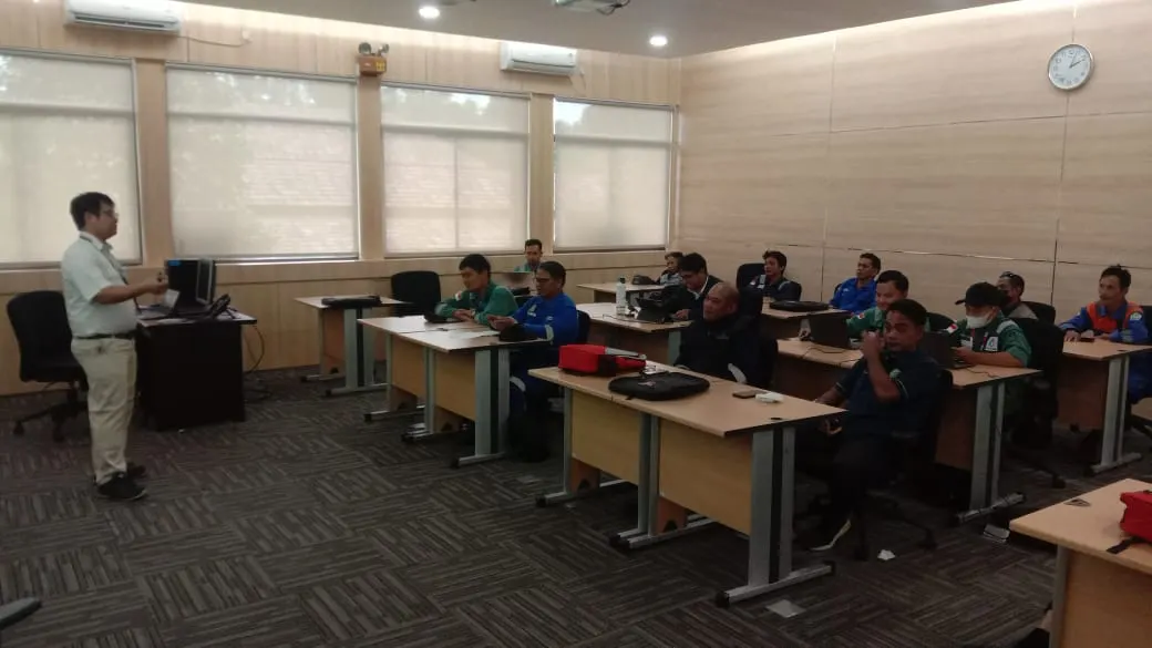 Dokumentasi pelatihan K3 kegiatan 12
